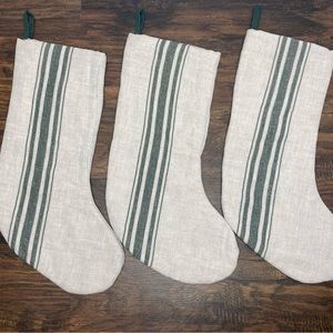 Studio McGee Christmas stockings set of 3